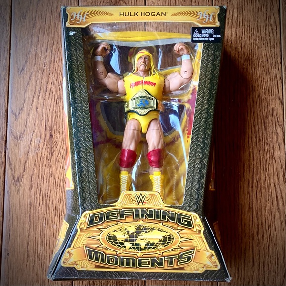 Mattel Other - WWE Hulk Hogan Defining Moments Action Figure Mattel 2014 Factory Sealed CJK99